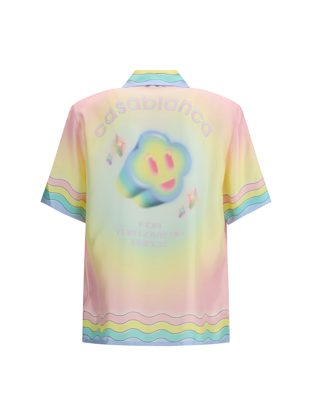 Casablanca Wave Print Shirt