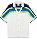 Stripe Short Sleeve Knitted Shirt
