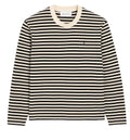 Black and white mariniere cotton t-shirt with Ami de Coeur