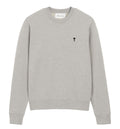 Grey cotton sweatshirt with Ami de Coeur