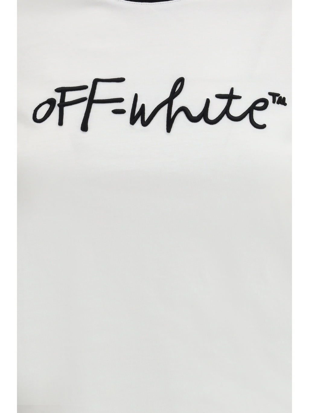 Ow Embr Script Fitted Tee