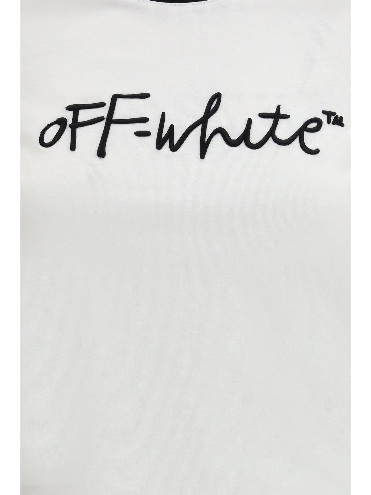 Ow Embr Script Fitted Tee
