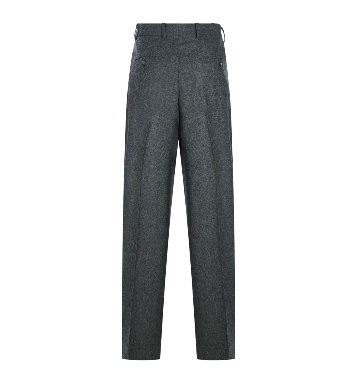 Wide Flannel Trousers