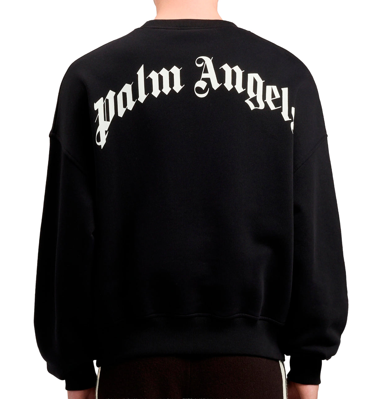 Back Curved Logo Loose Sweatshirt