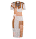 Multicolor Viscose Dress