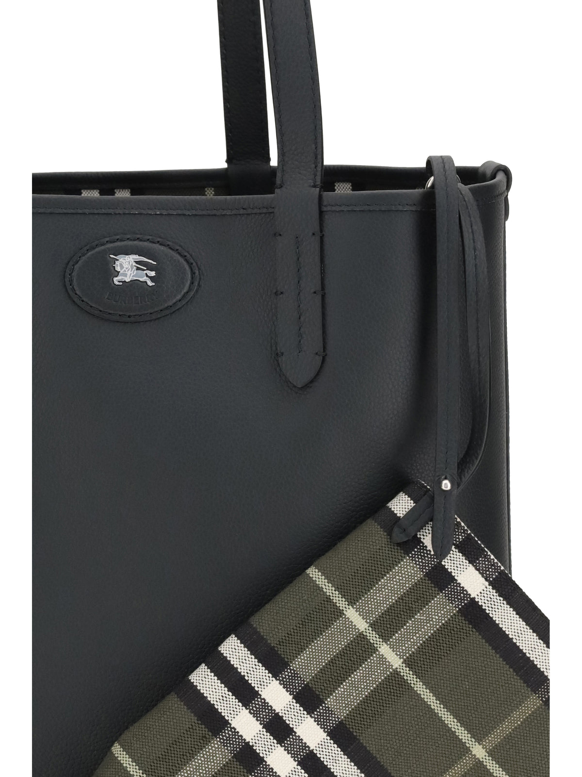 EKD Printed Leather Tote Bag