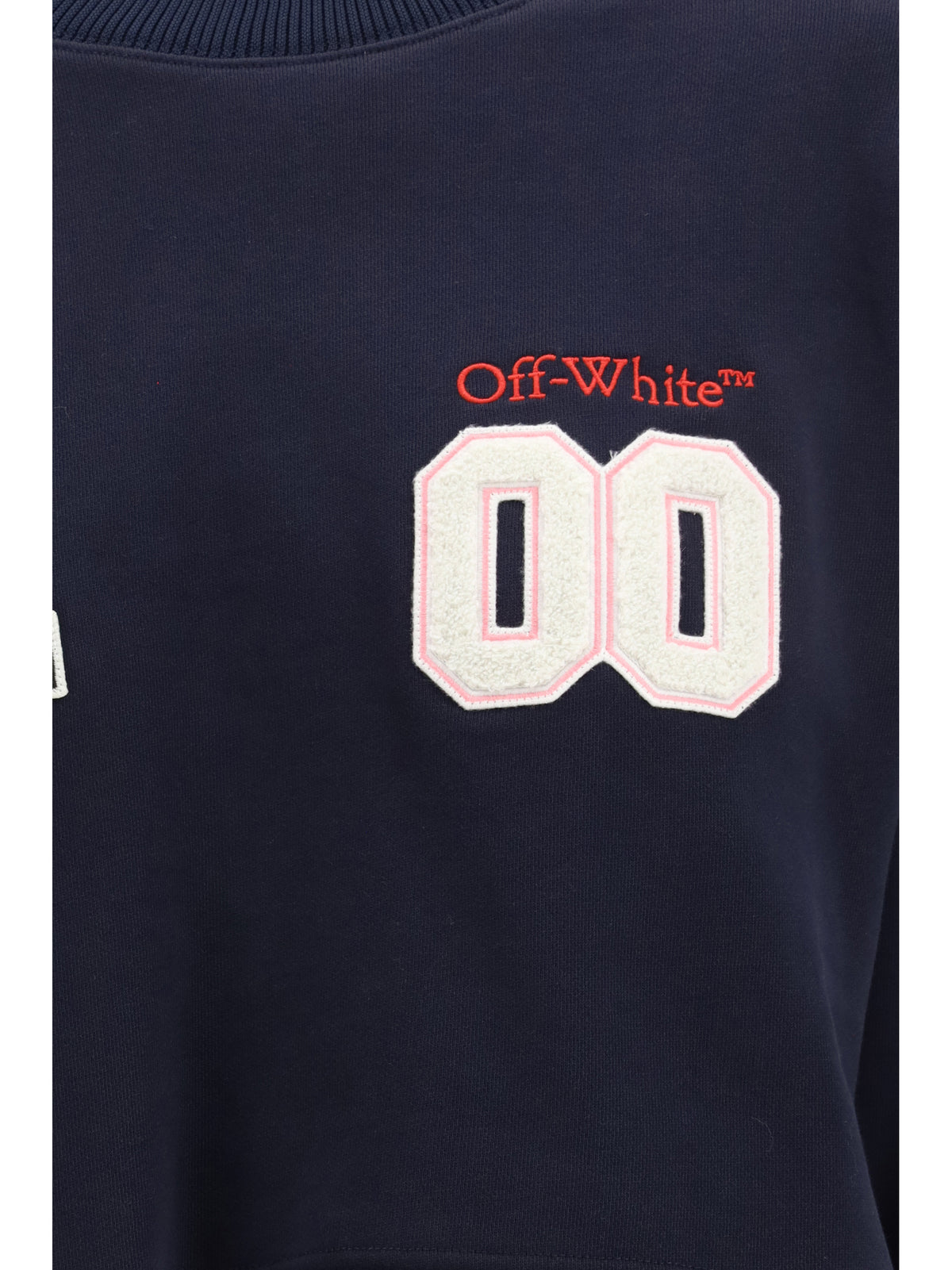 Royal Patch Cropped Sweatshirt