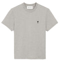 Grey cotton t-shirt with Ami de Coeur