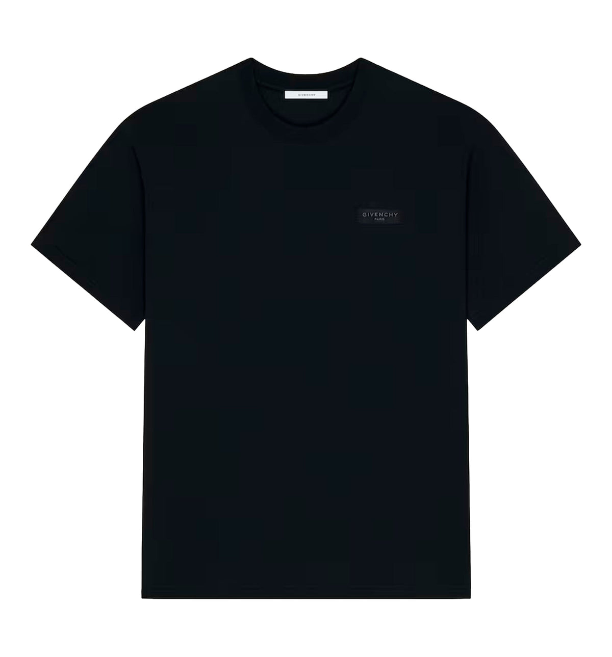 T-shirt in cotton with GIVENCHY Paris gros grain
