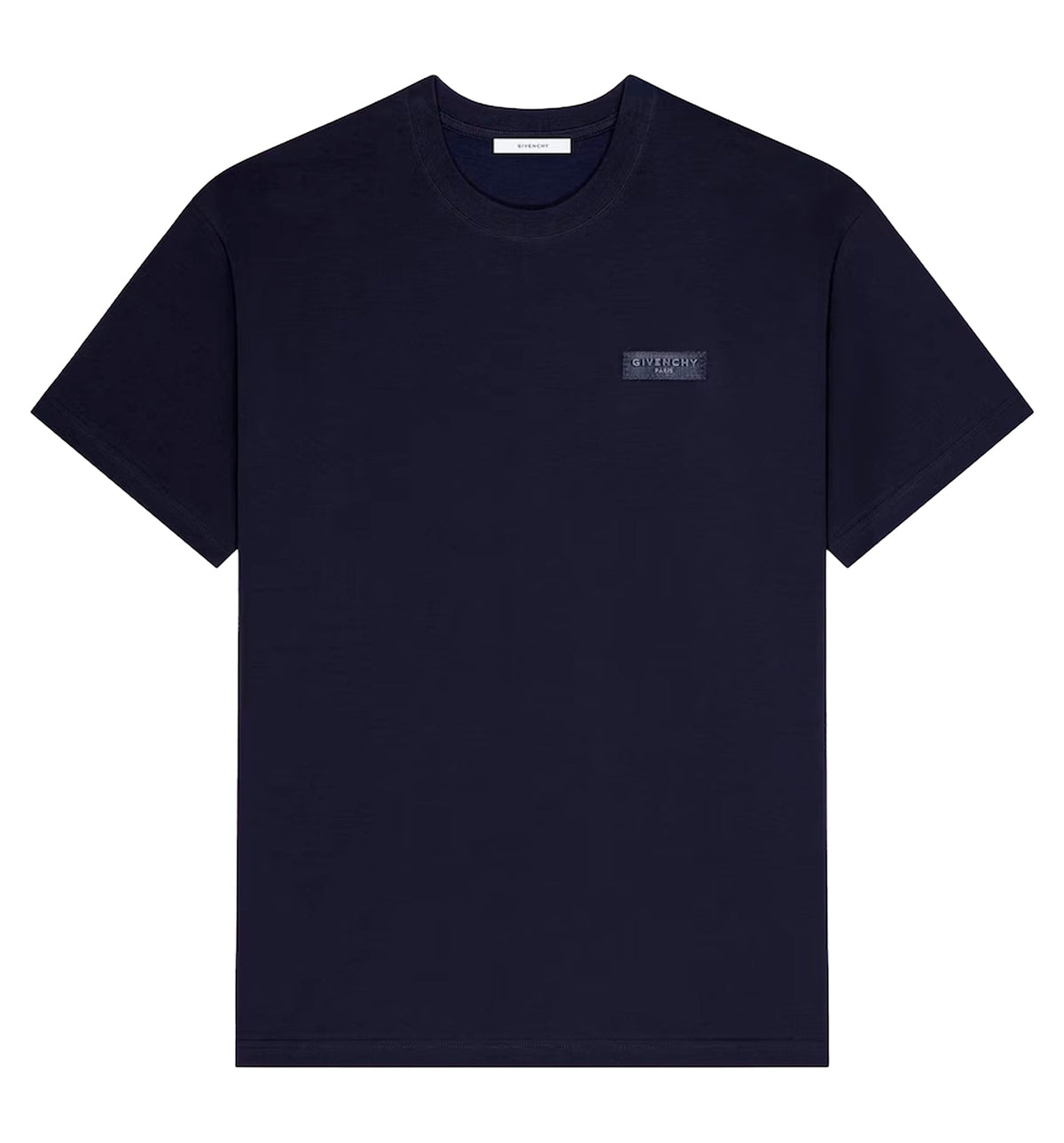 T-shirt in cotton with GIVENCHY Paris gros grain