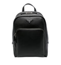 Leather backpack