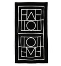 Beach towel 'Monogram'