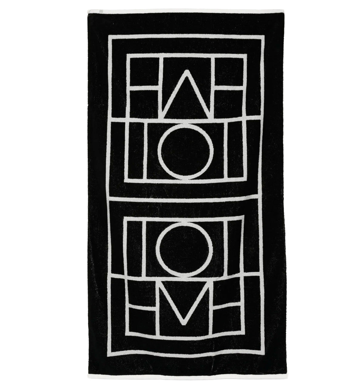 Beach towel 'Monogram'