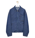 Zip-up jacket in cotton