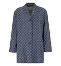 GG cotton denim jacquard jacket