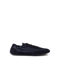 Collapse Re-Nylon and Suede Elasticized Sneakers
