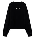 Back Curved Logo Loose Sweatshirt