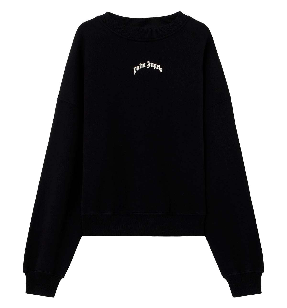 Back Curved Logo Loose Sweatshirt