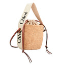 Small Woody basket in natural fibers