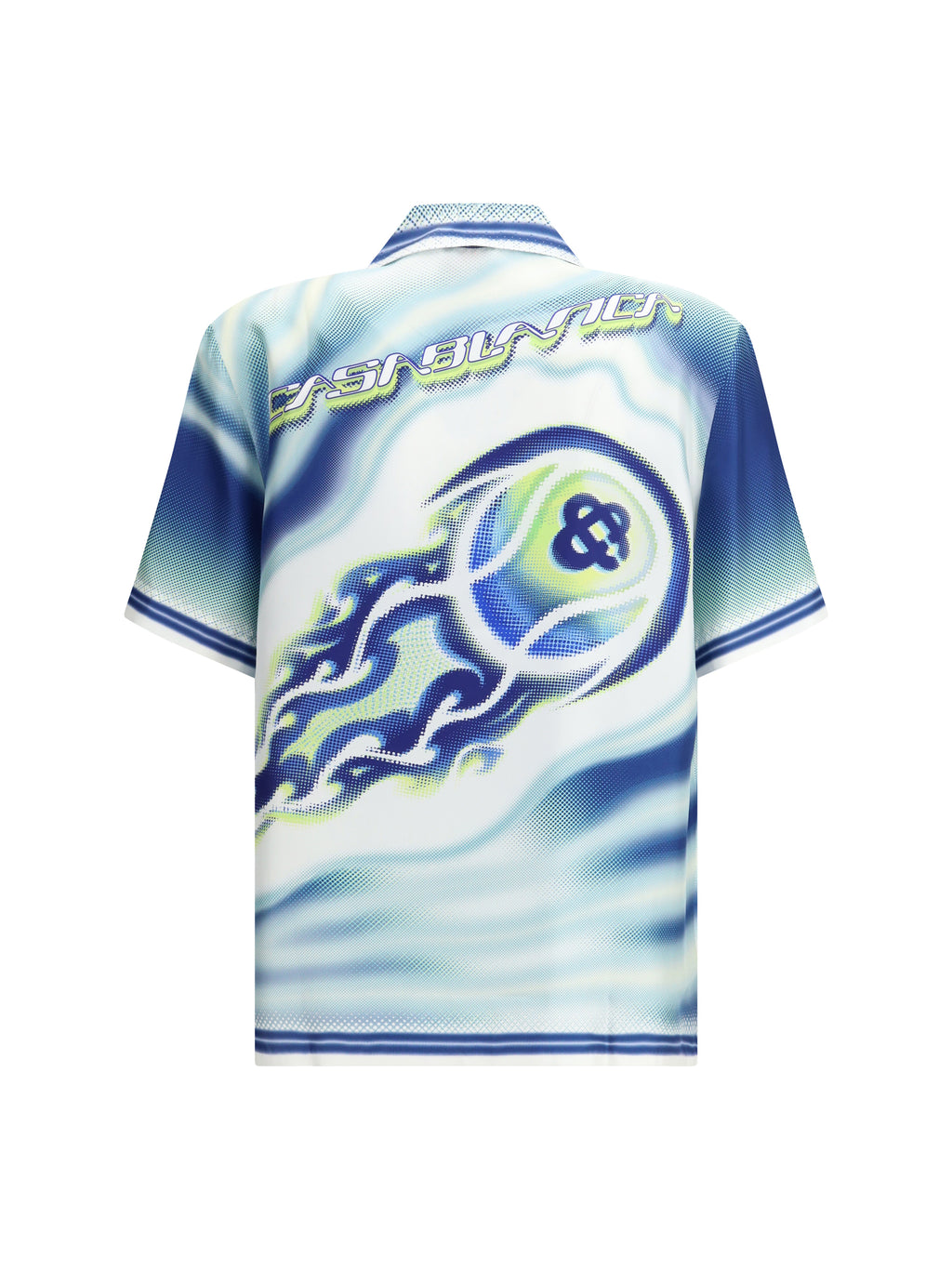 The Art Of The Serve Short Sleeve Silk Shirt