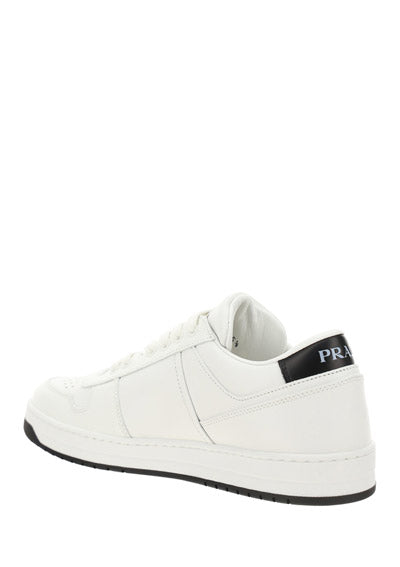 Downtown Leather Sneakers - White/Black