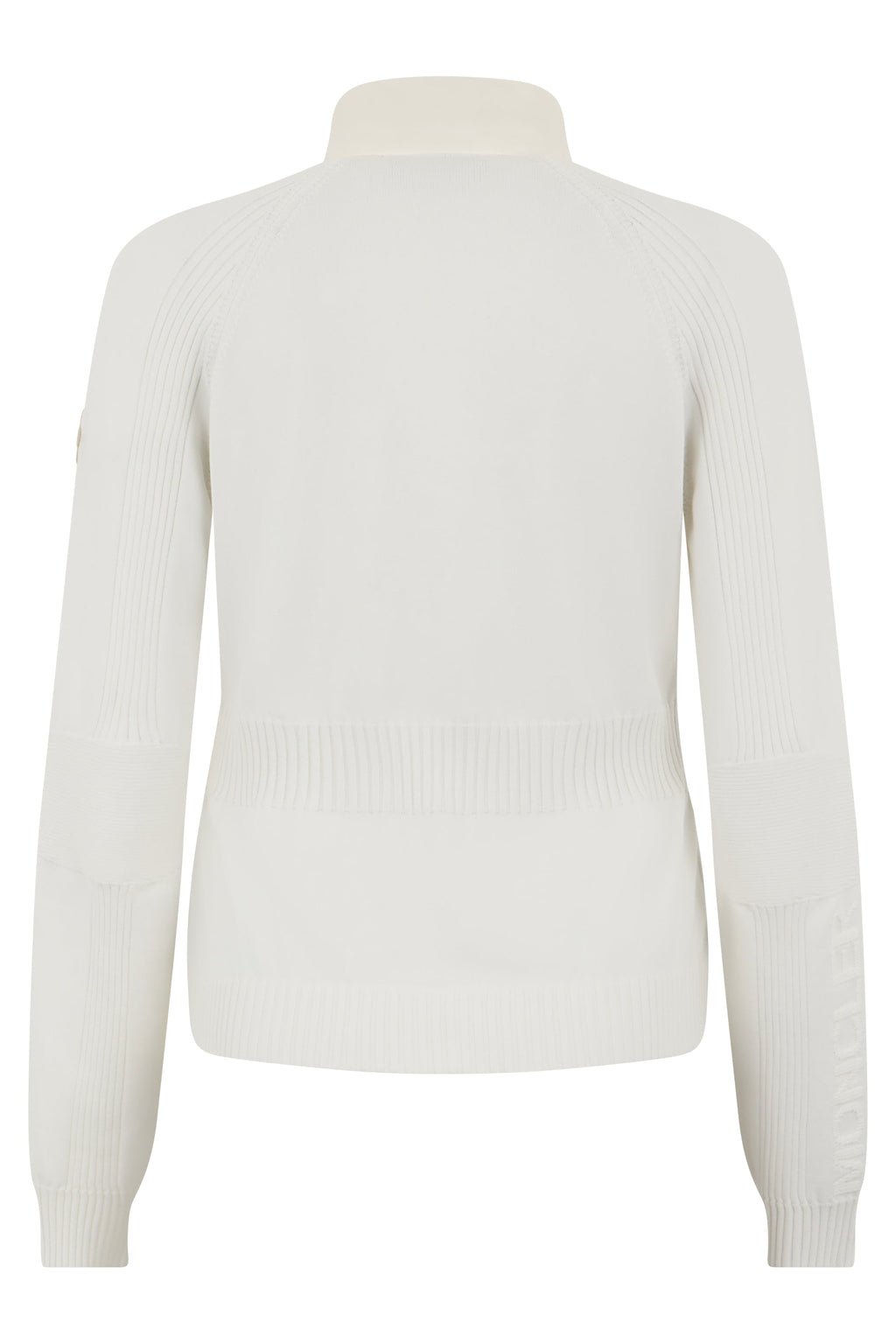 Padded Zip-Up Cardigan
