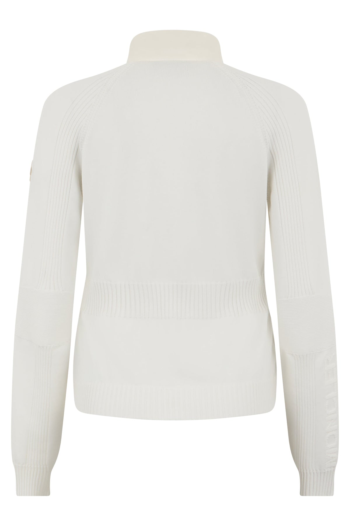 Padded Zip-Up Cardigan