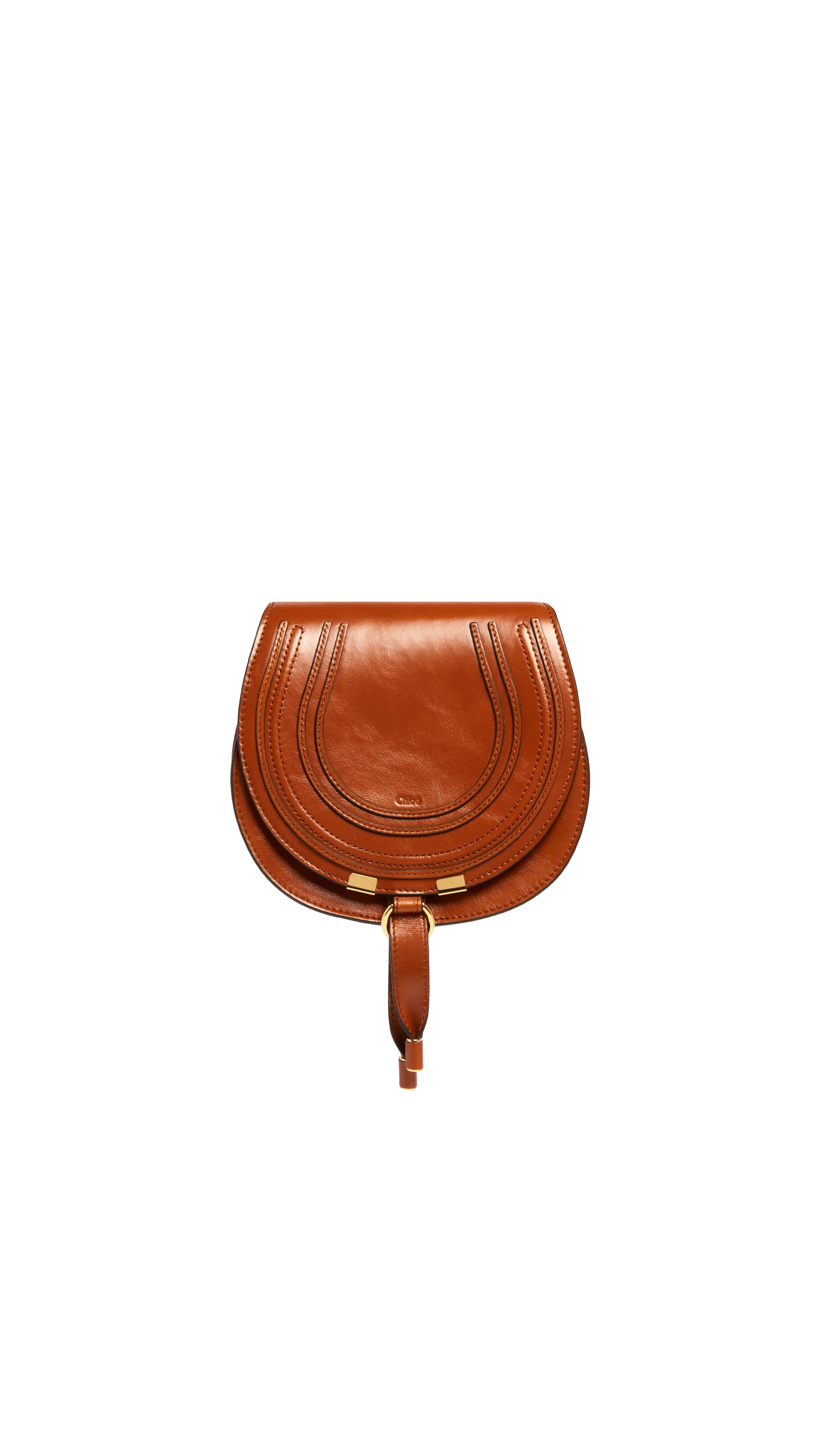 Marcie Saddle Bag - Brown