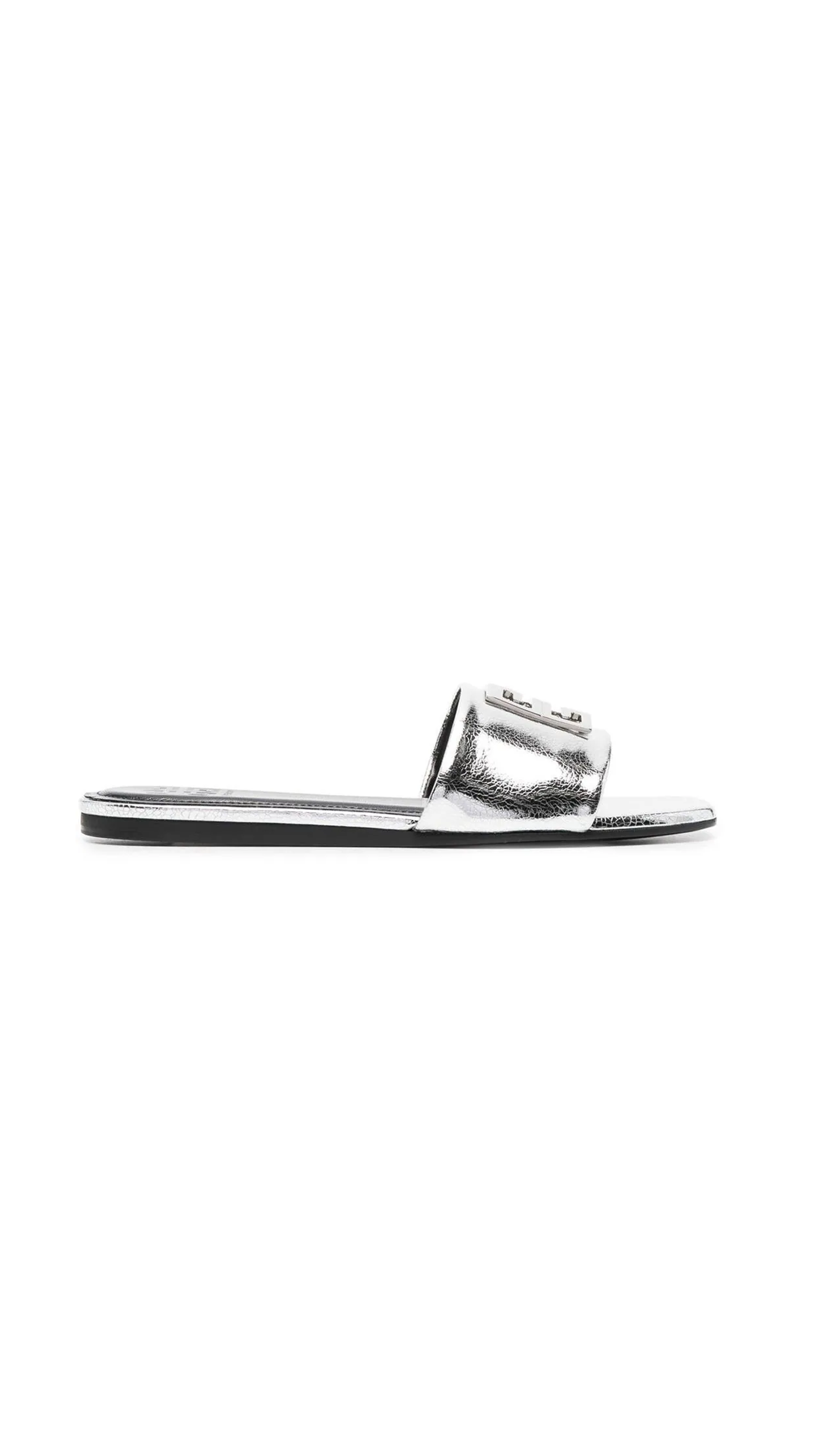 4G Sandals - Silver