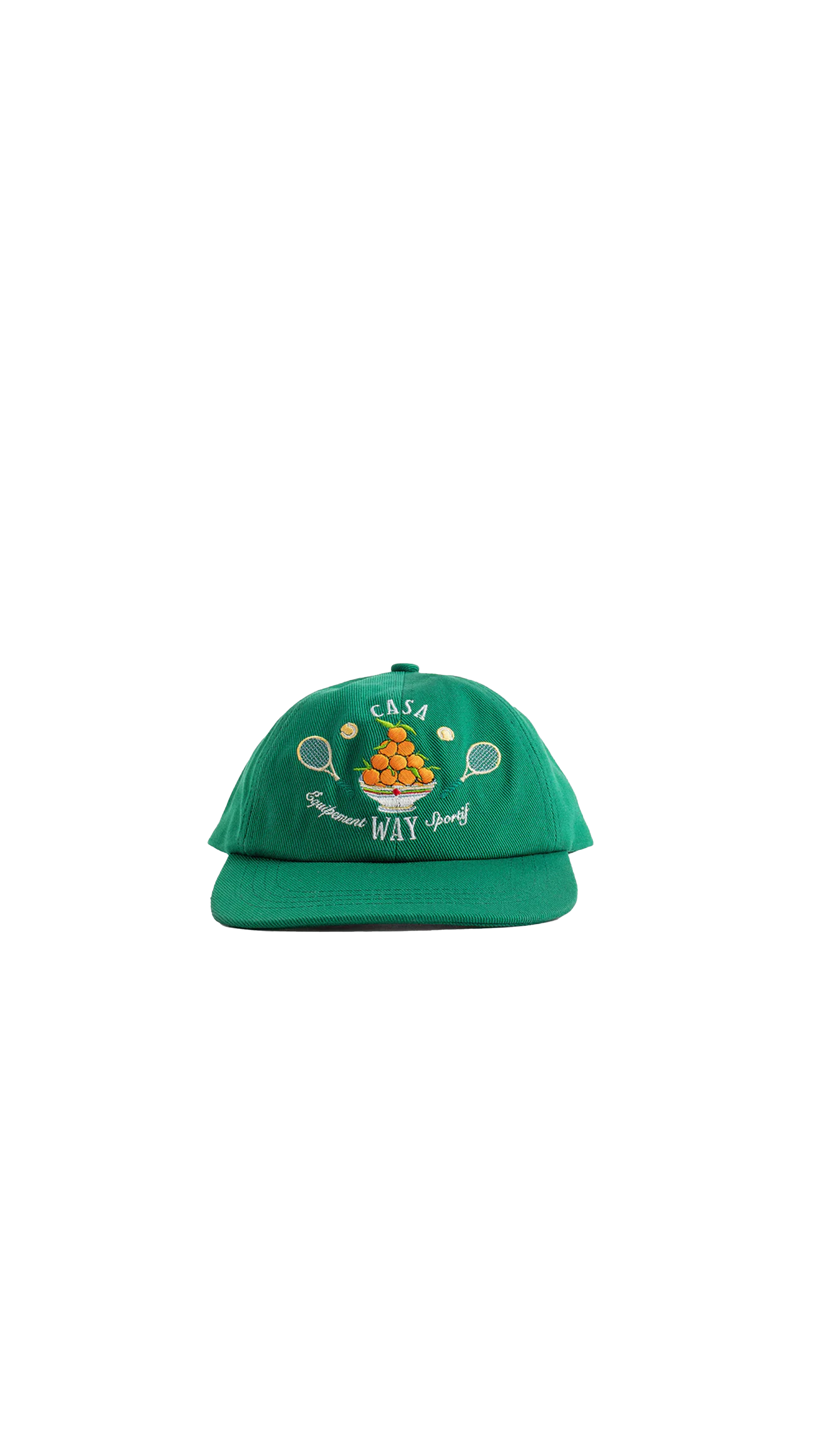 Casa Way Embroidered Baseball Cap - Green