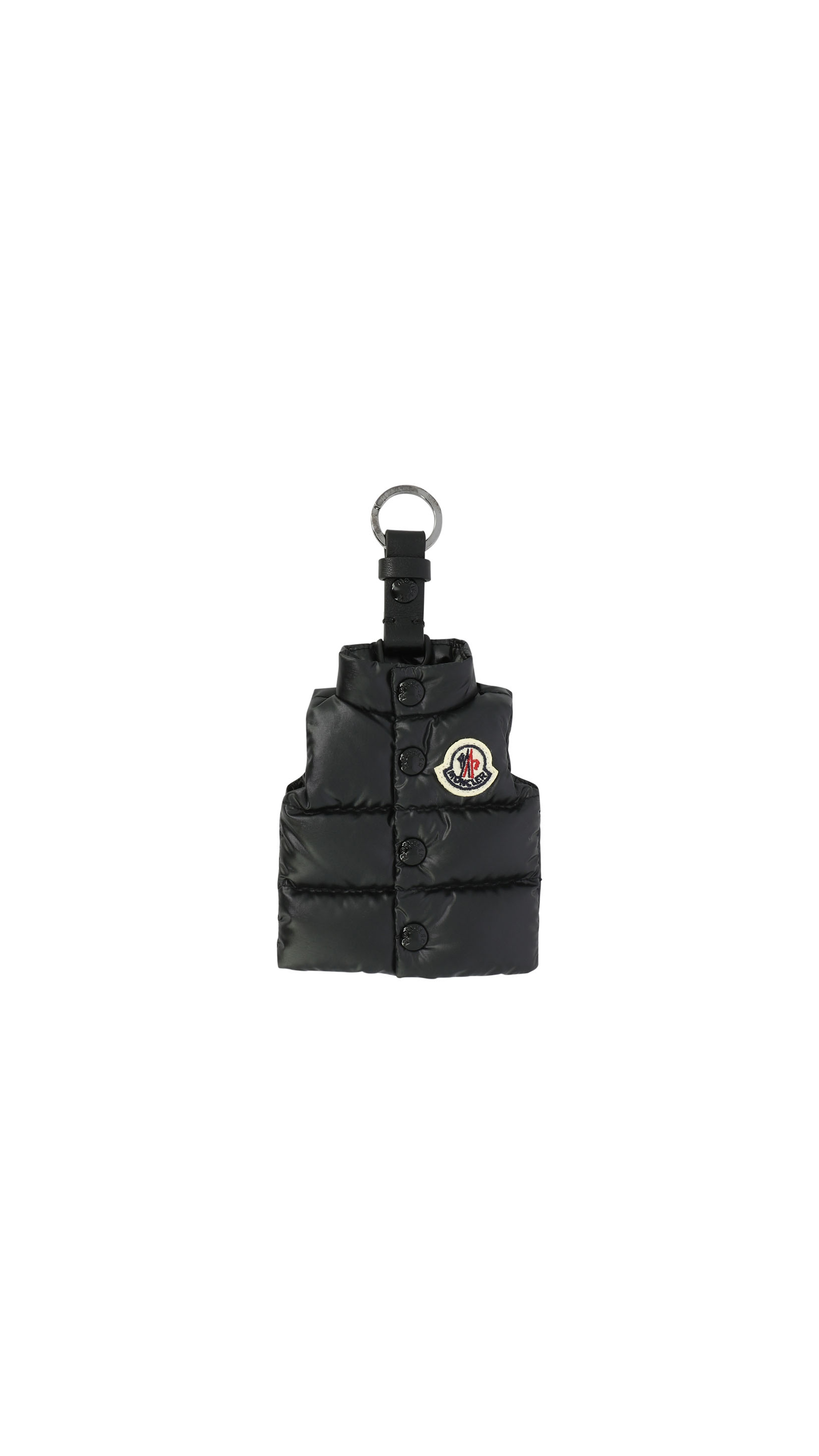 Vest-Shaped Key Ring - Black