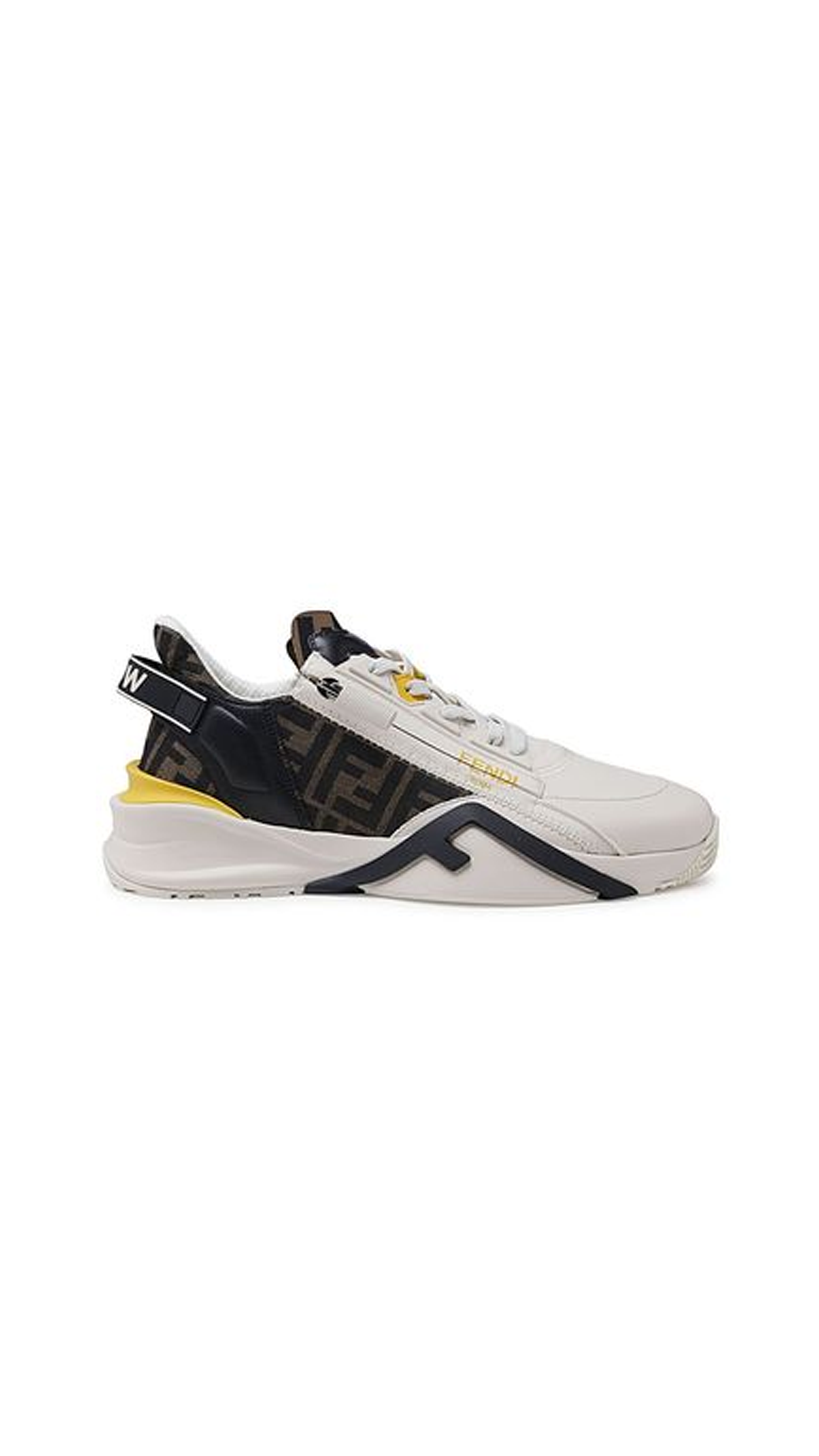 Fendi Flow Sneakers - White/Brown