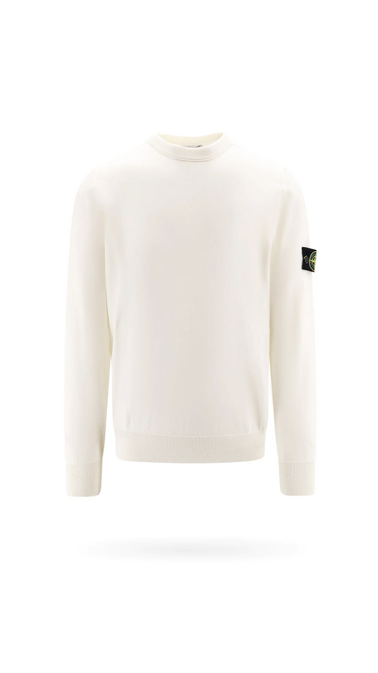Sweater With Logo - White
