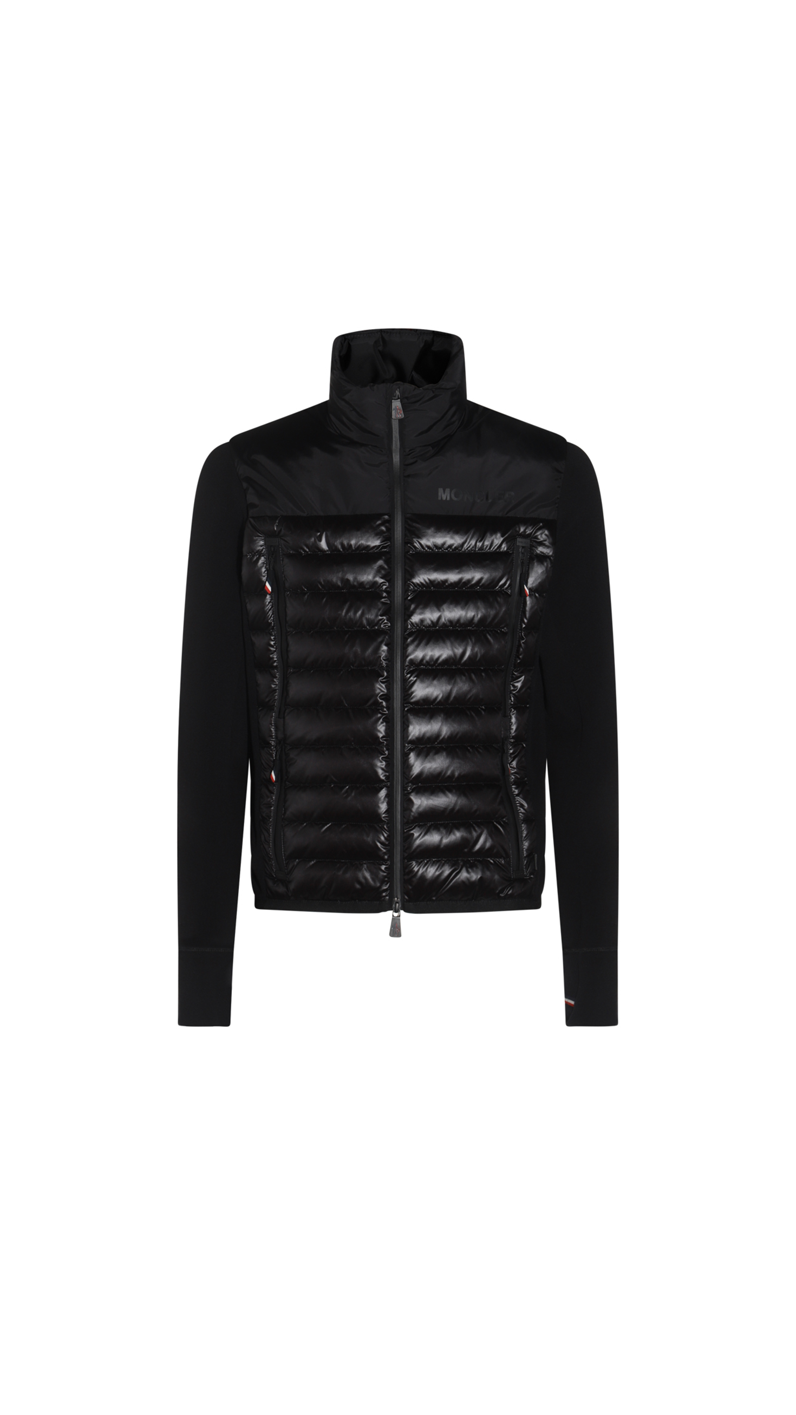 Wool Zip-Up Jacket - Black