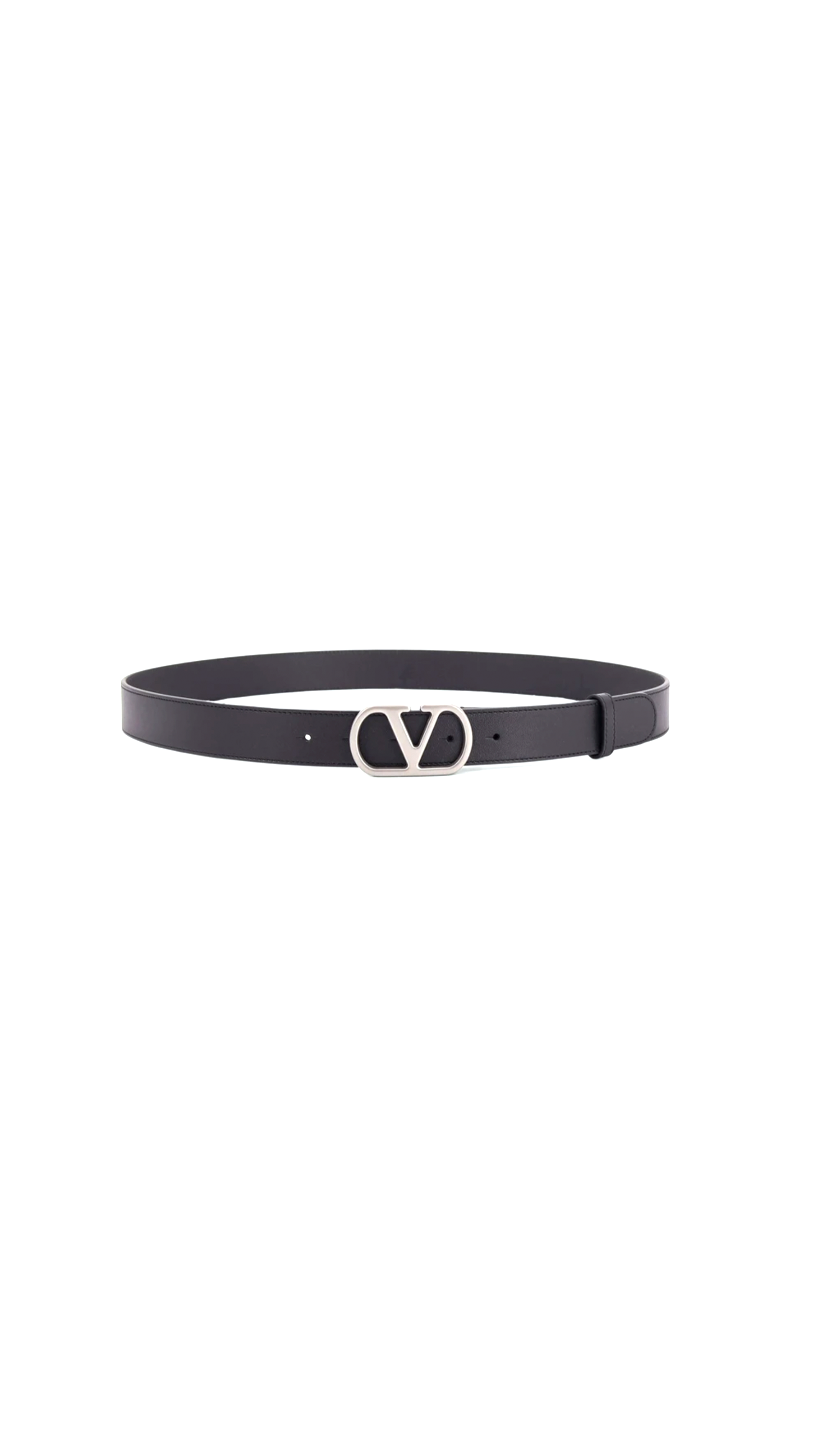 Valentino Garavani VLOGO Belt - Black