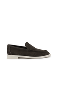 Suede Loafer - Grey