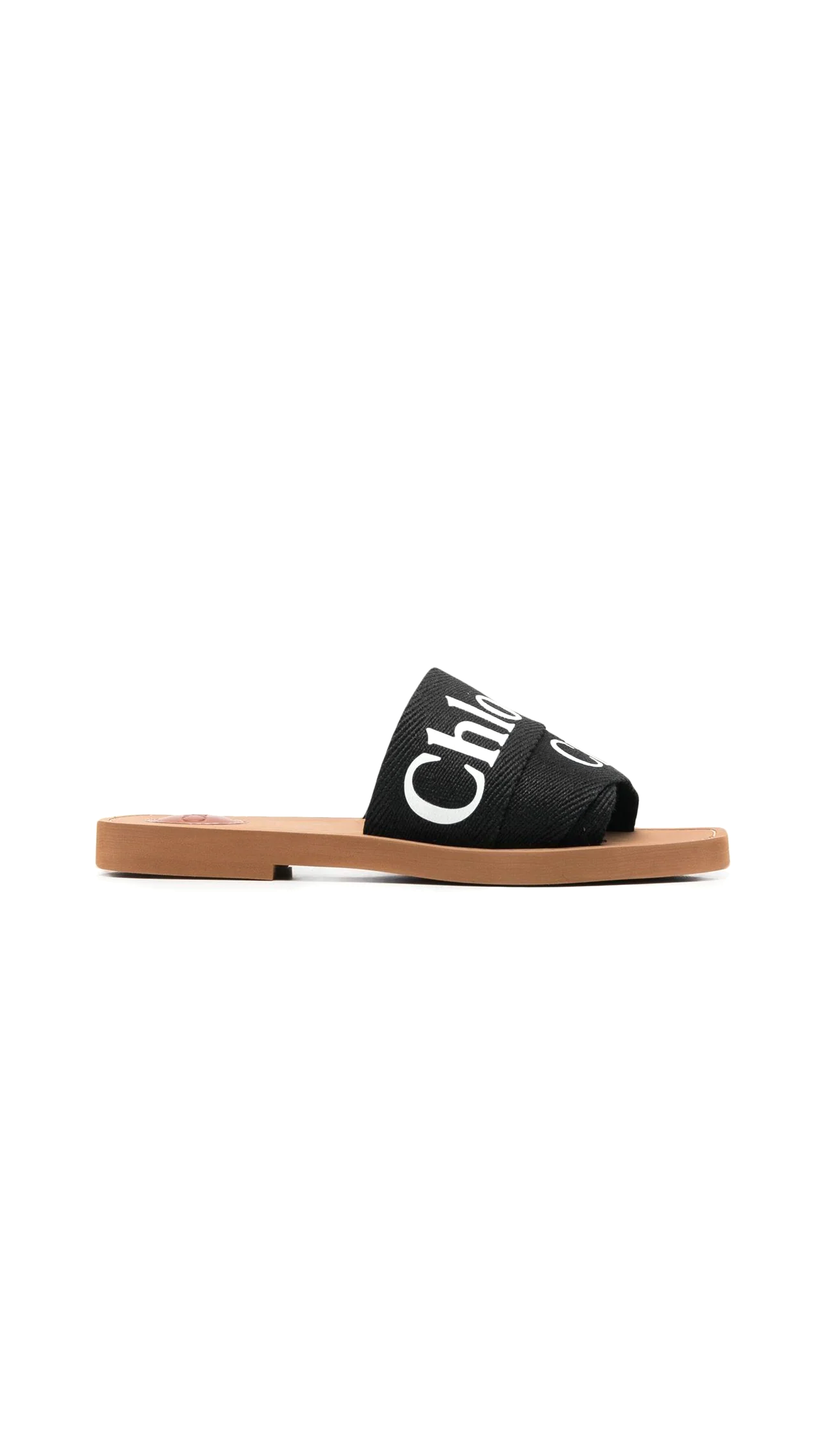 Woody Flat Mule - Black