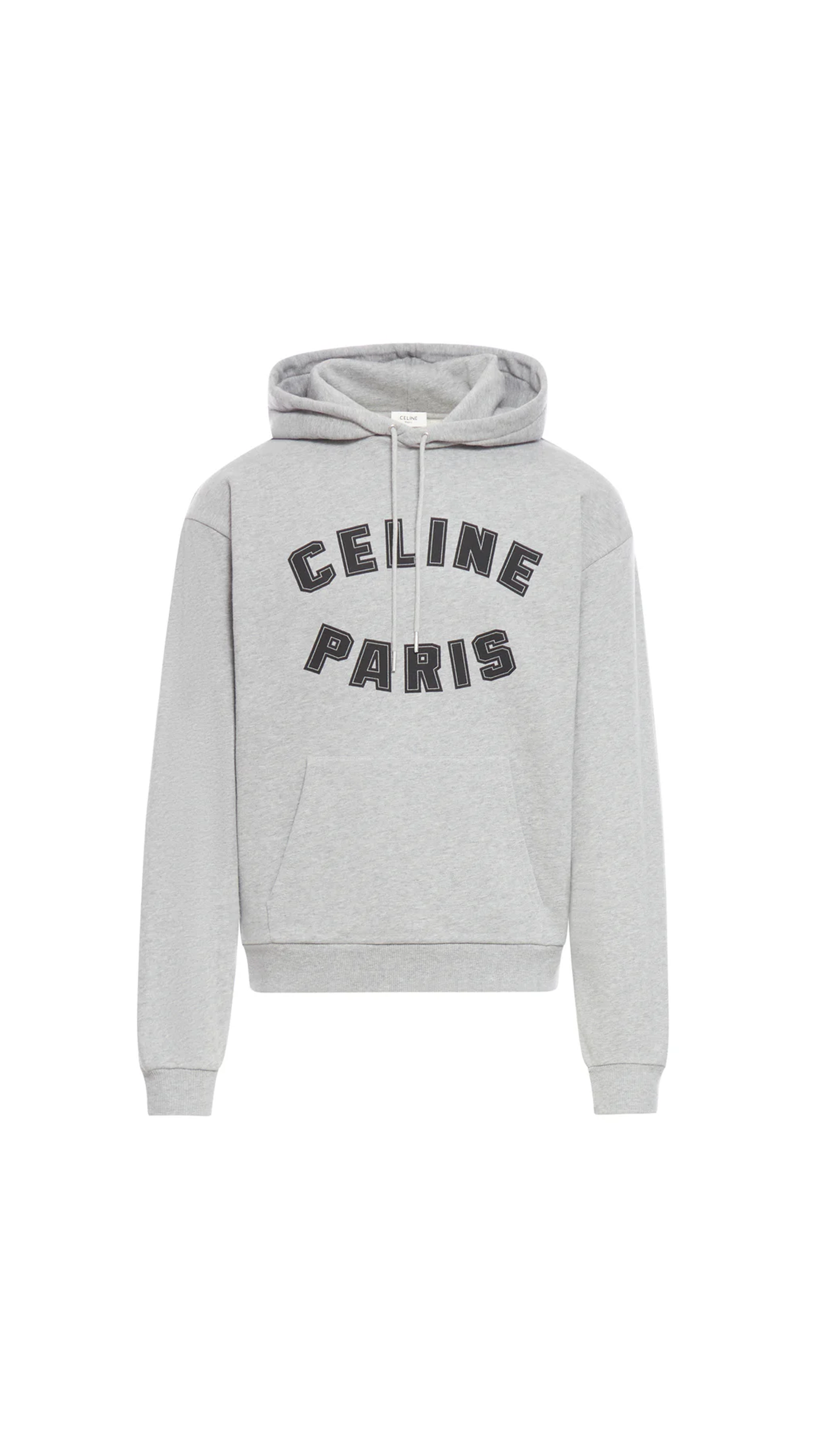 Hoodie Loose Celine - Grey