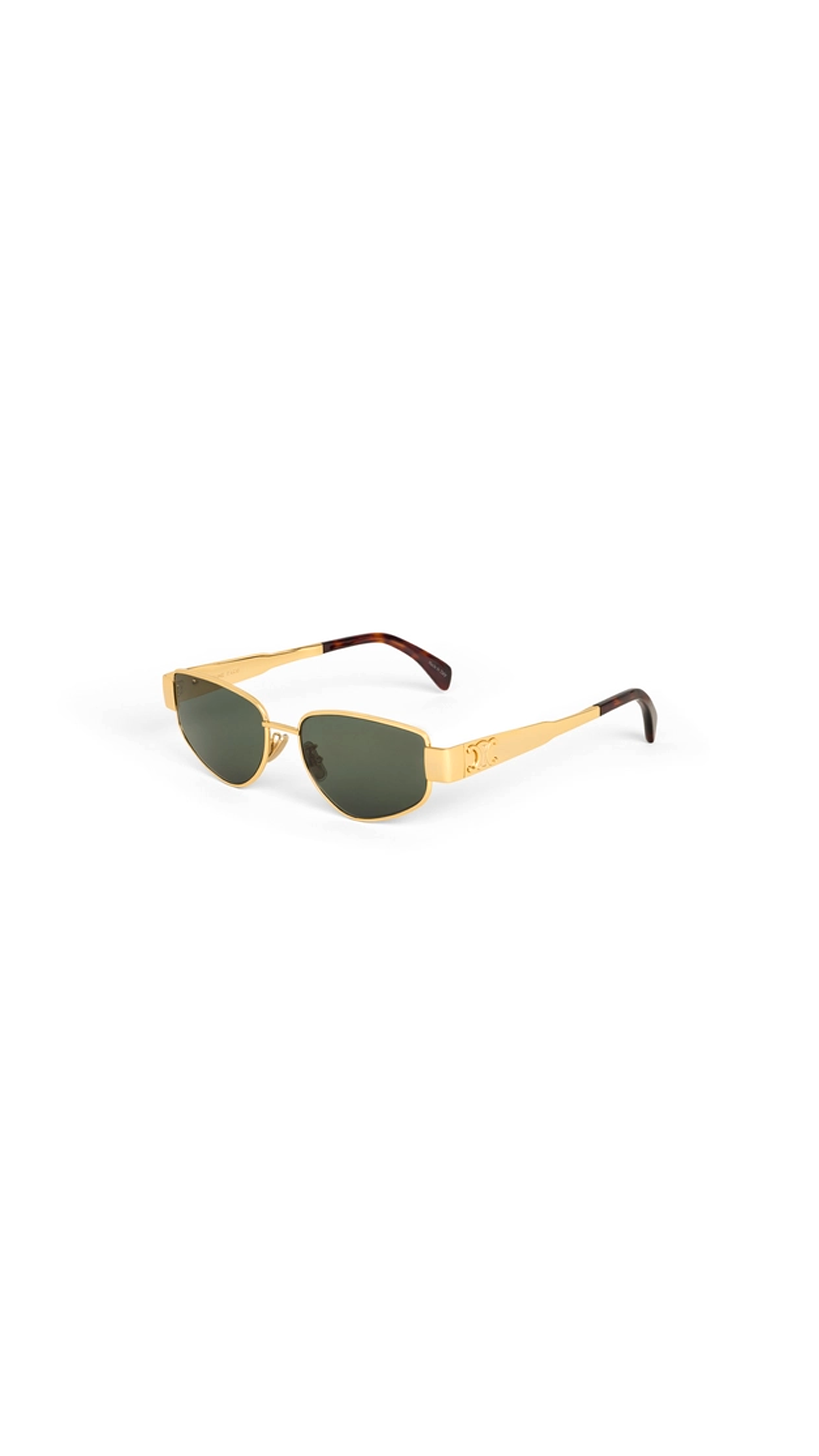 Triomphe Metal 04 Sunglasses in Metal - Gold