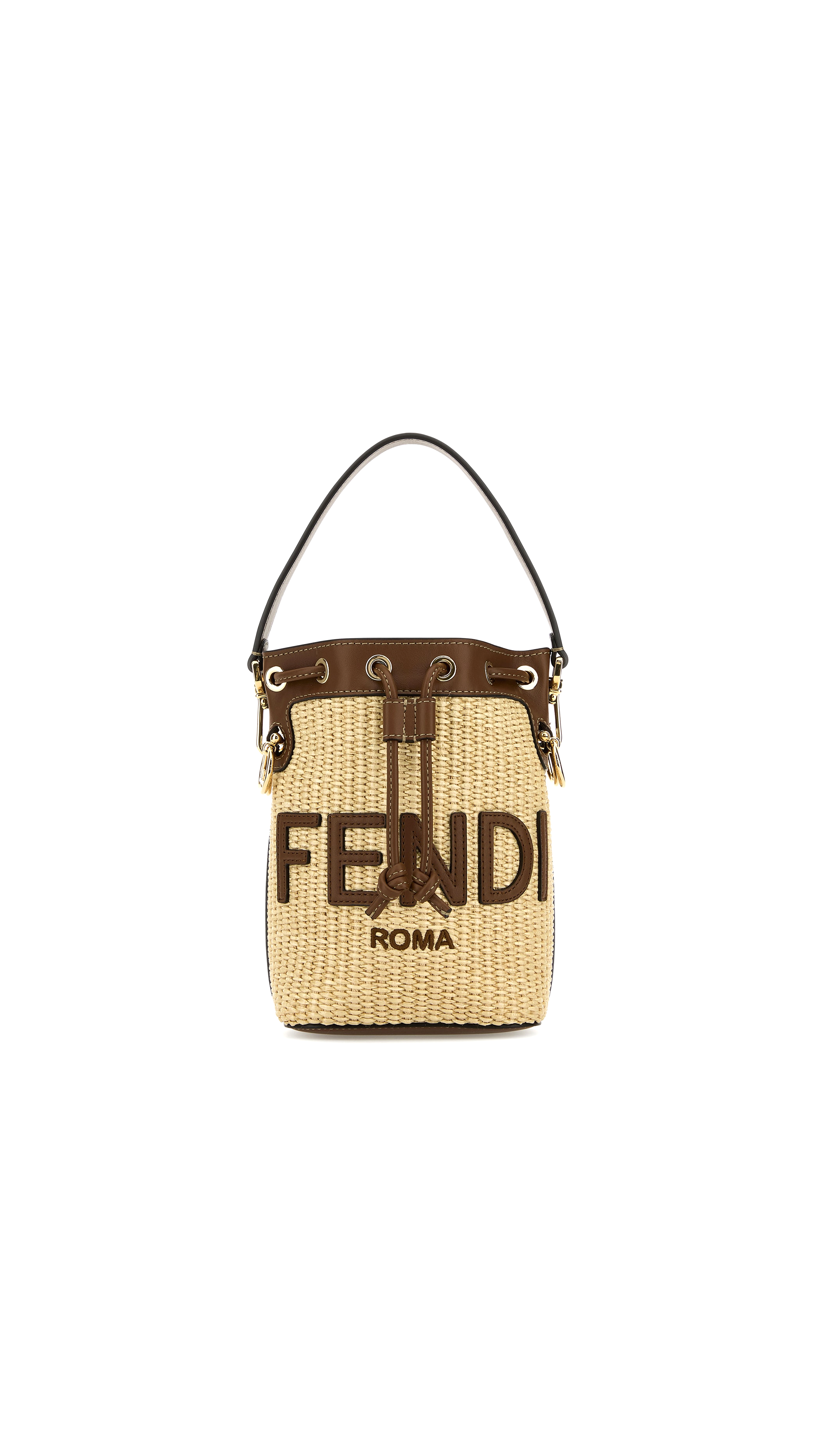 Trésor Raffia Mini Bag - Natural