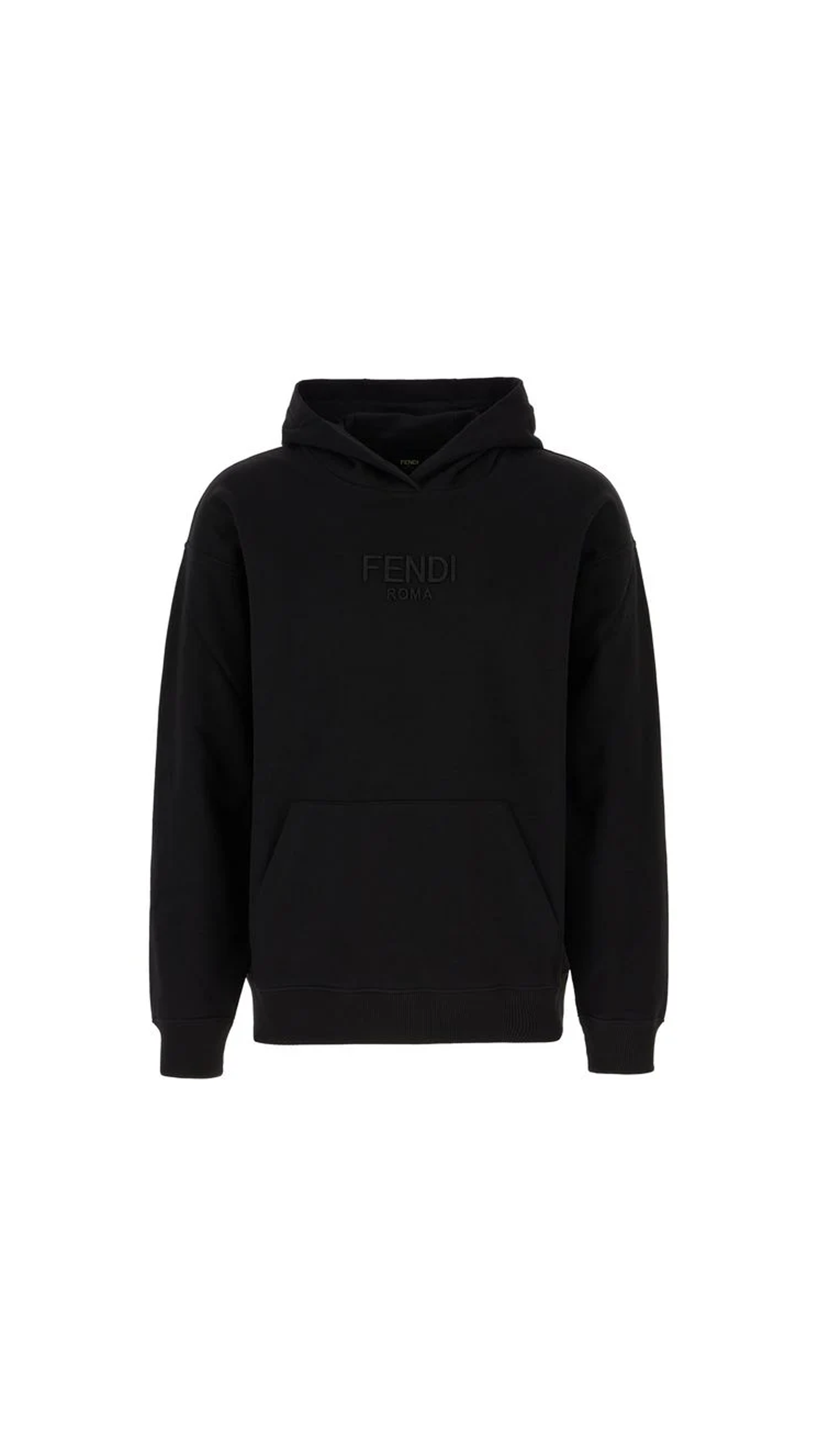 Cotton Sweatshirt - Black