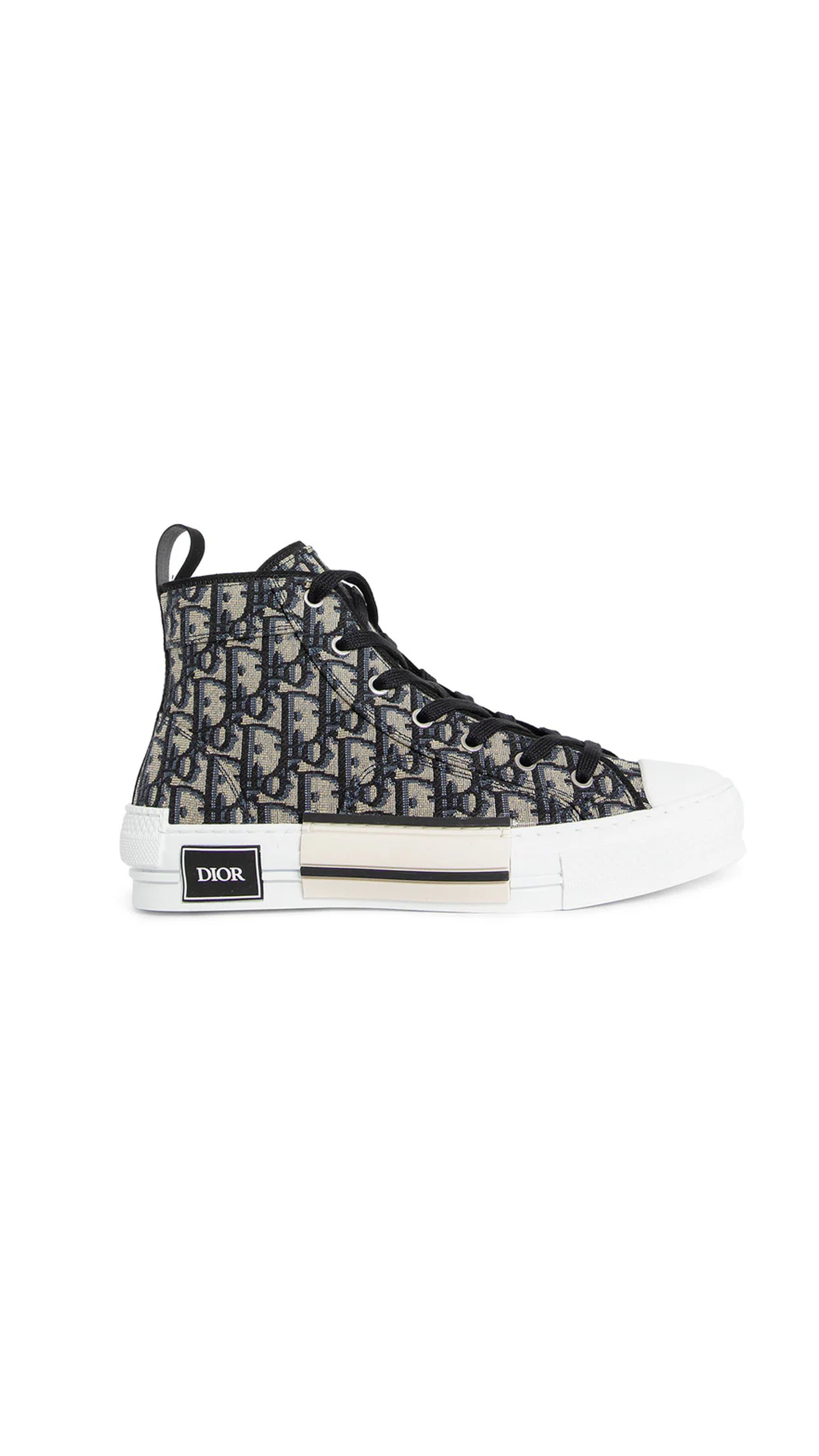 B23 High-Top Sneaker - Grey/Navy