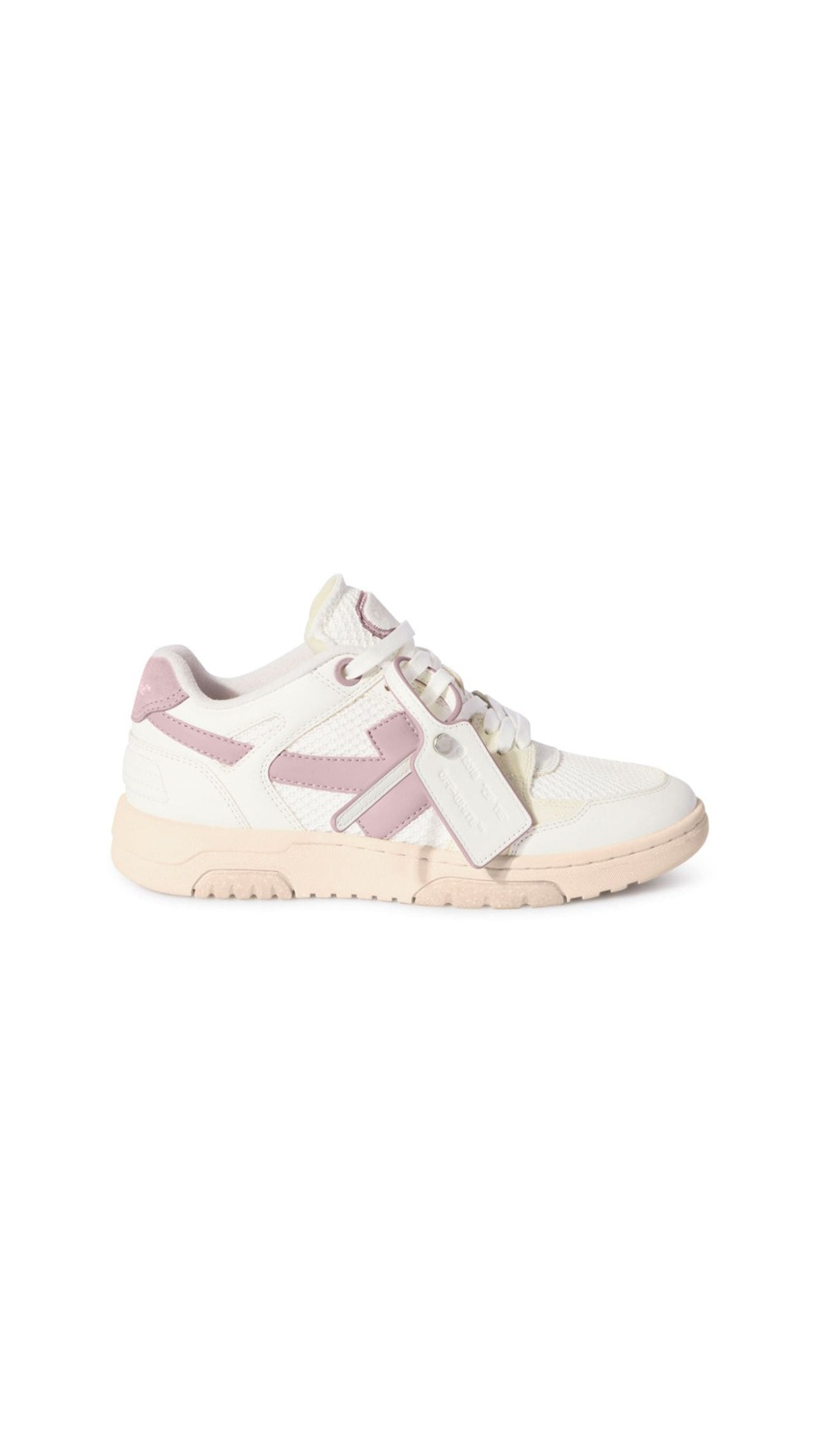 "Slim Out of Office" Sneakers -White\Pink