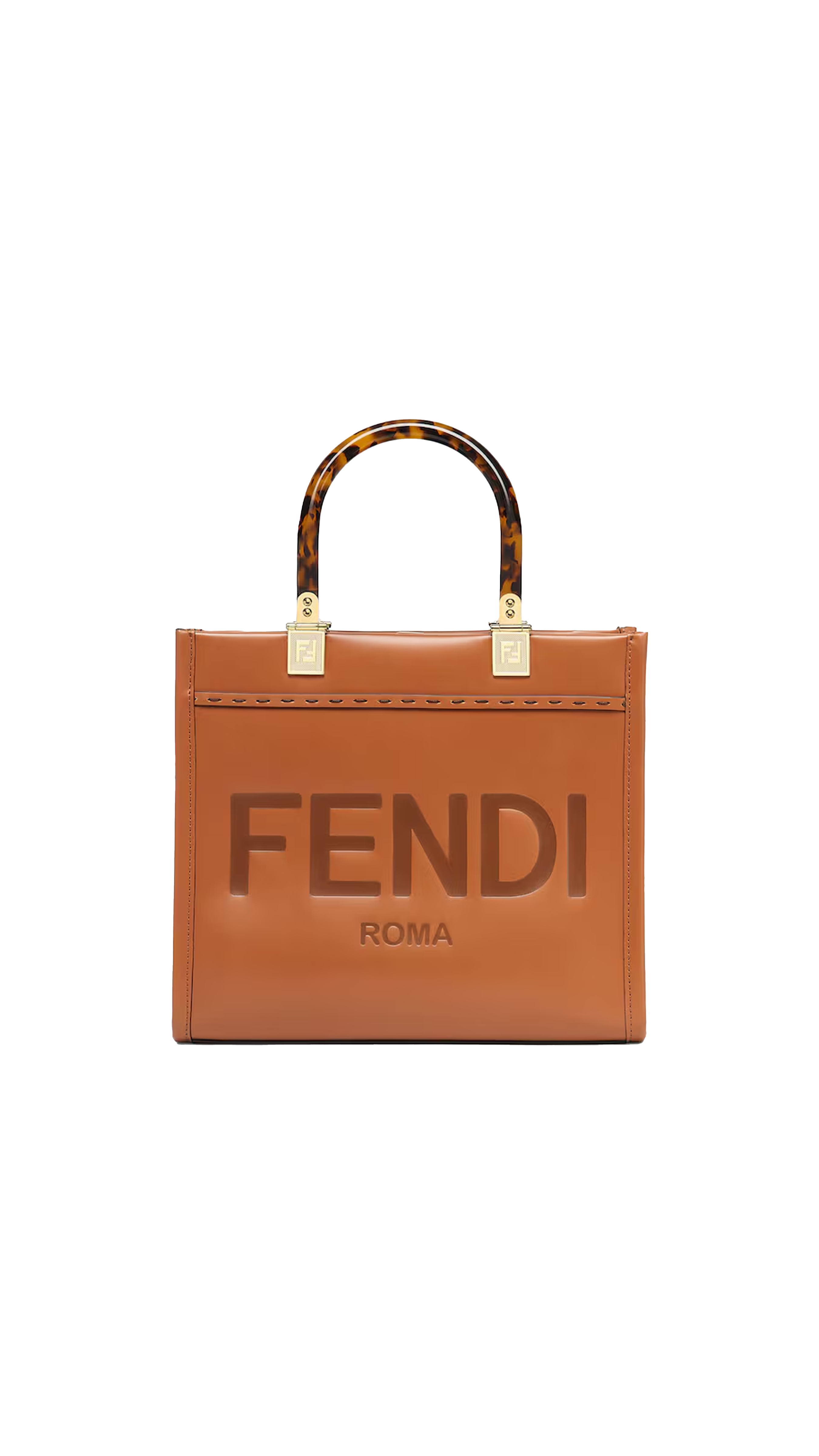 Fendi Sunshine Small Bag - Brown