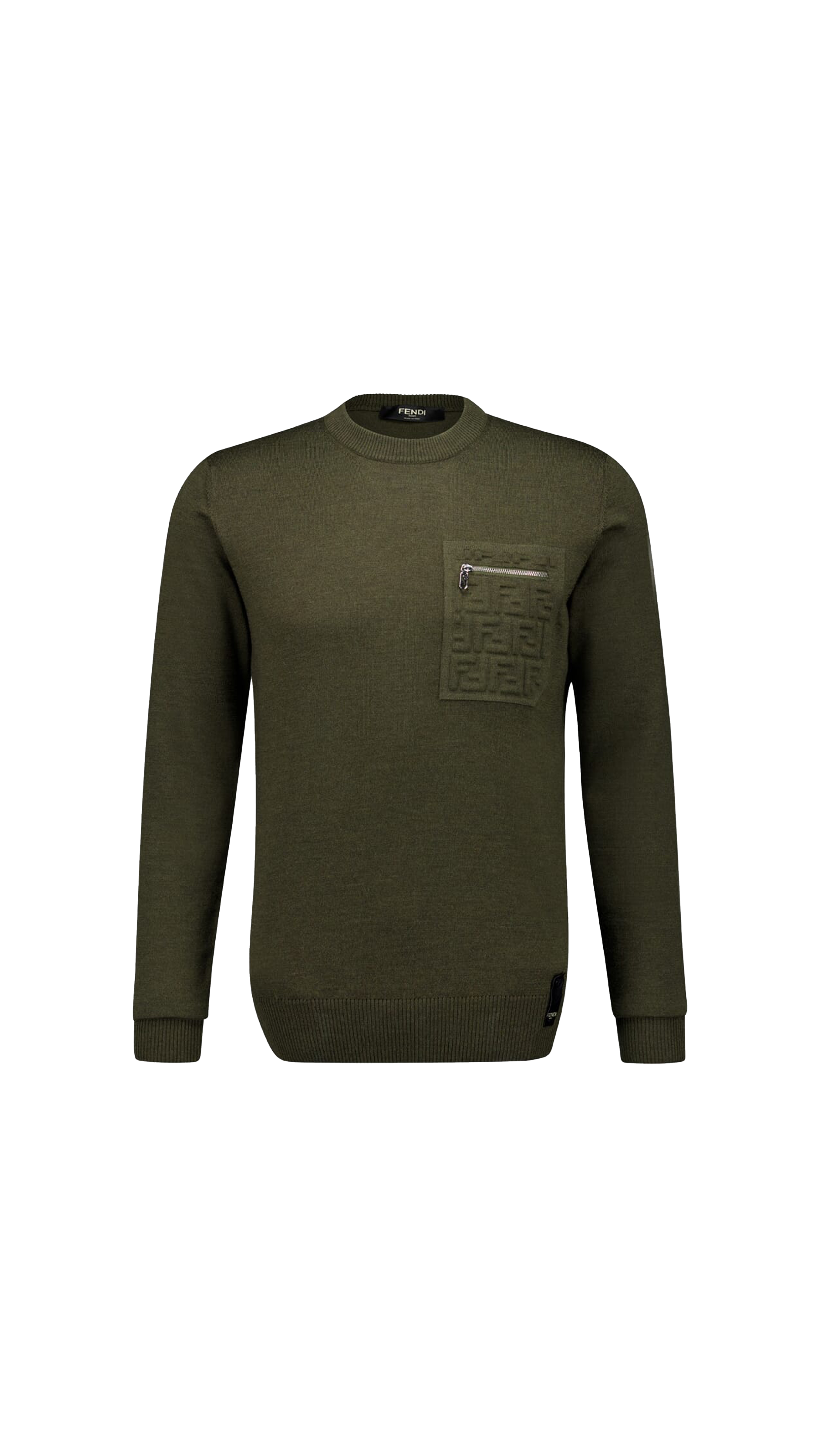 Wool Pullover - Green