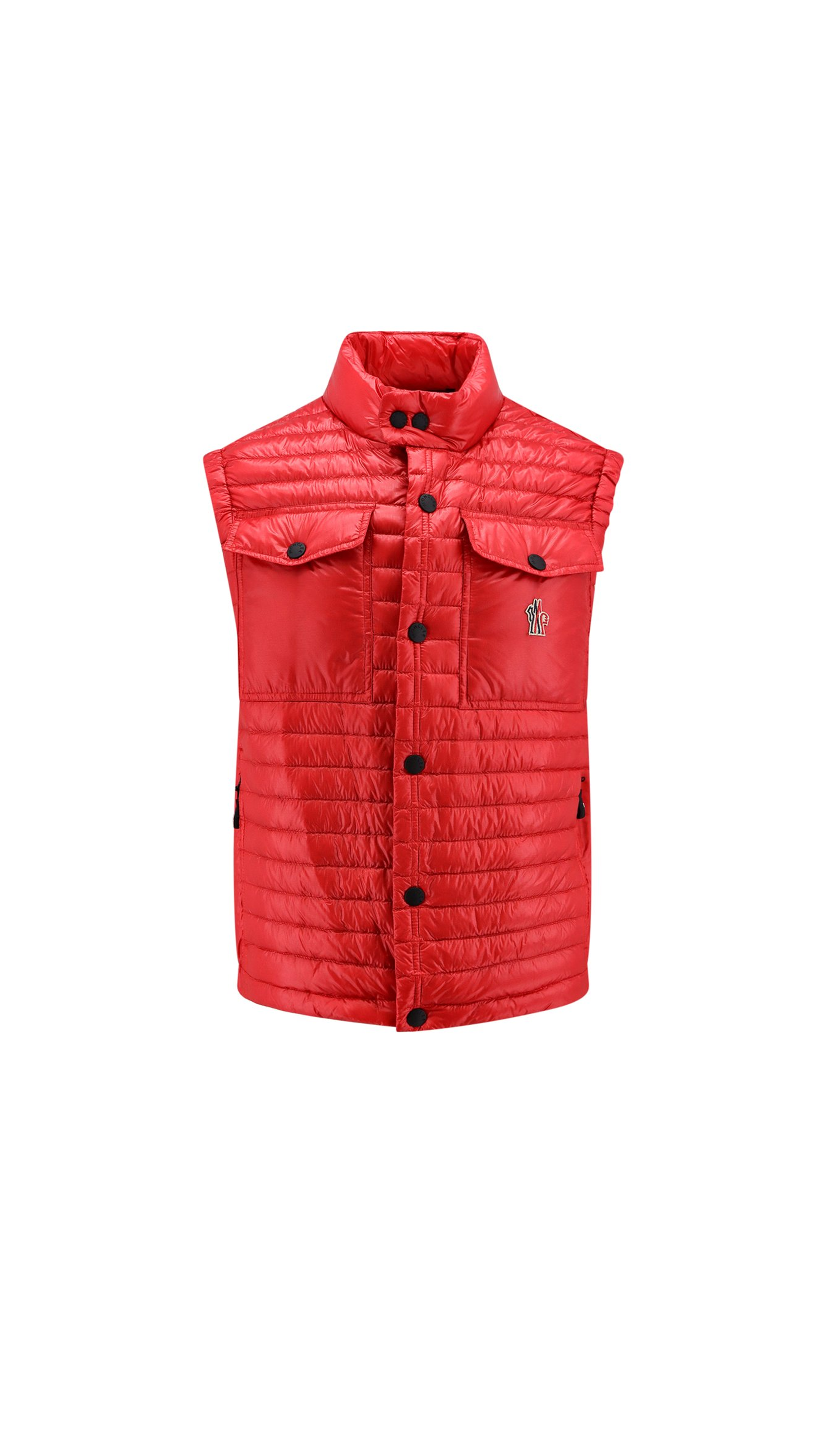 Grenoble Ollon Down Vest - Red