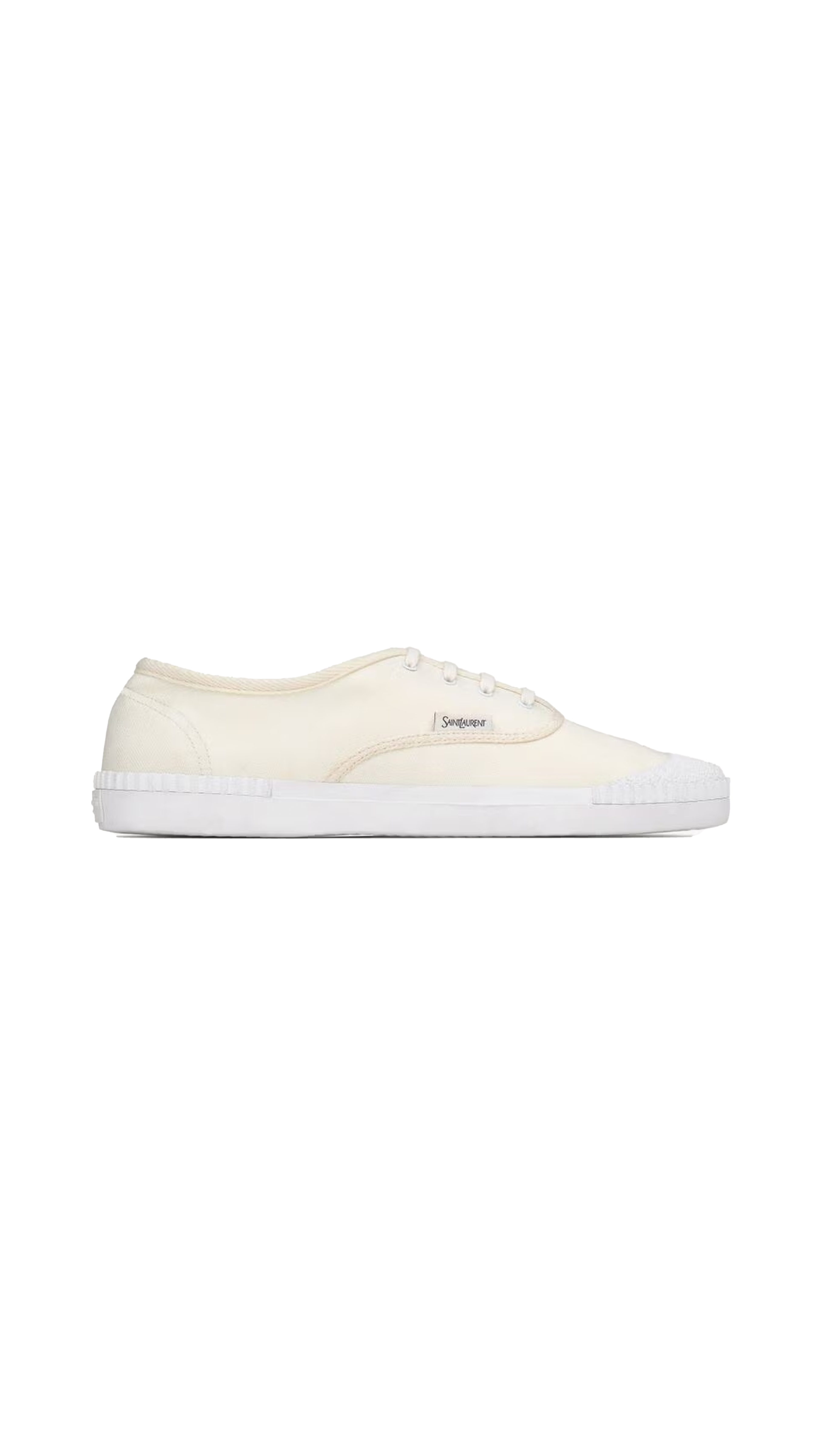 Wes Sneakers In Canvas - Milk