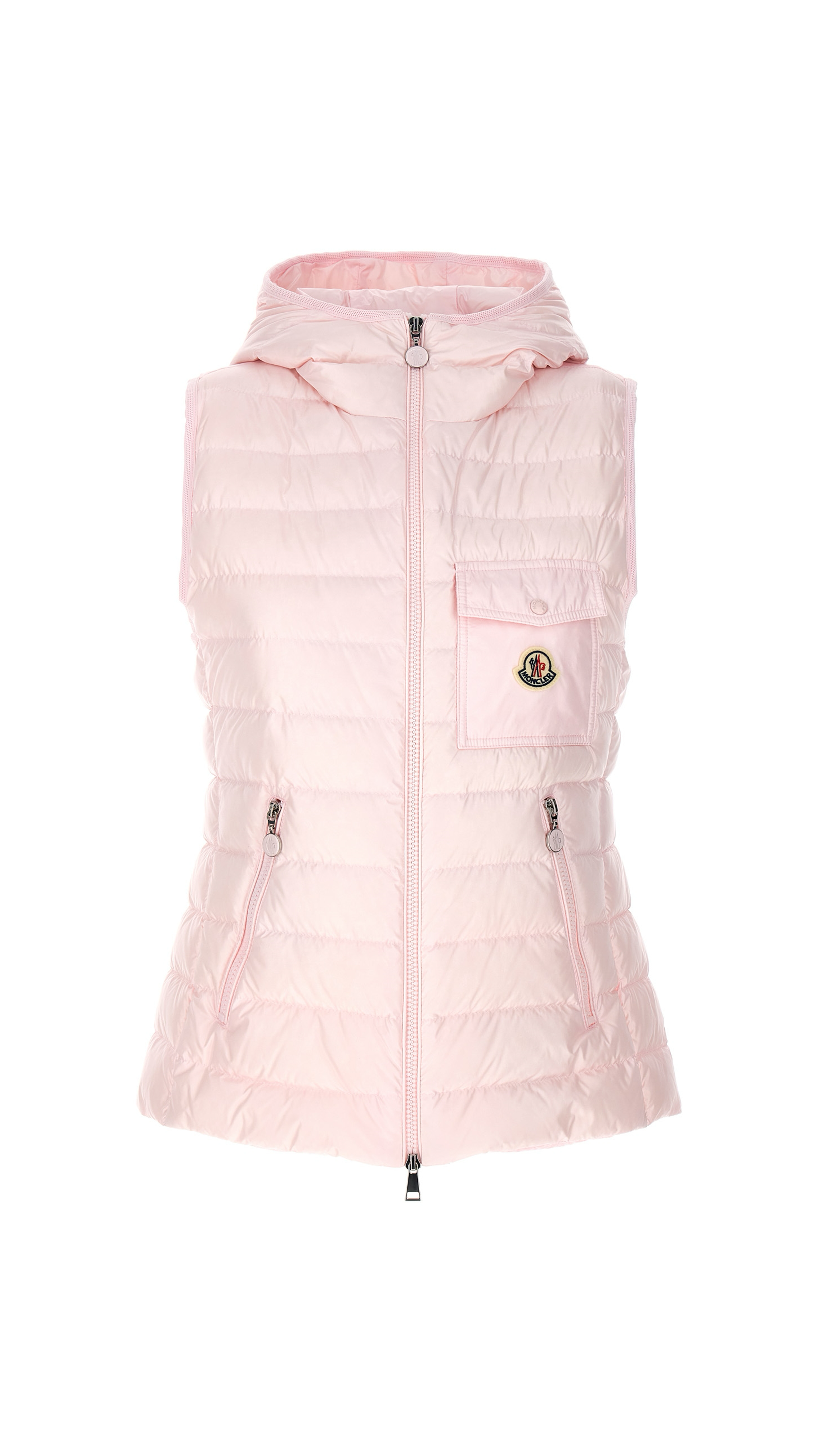 Down Vest - Pink