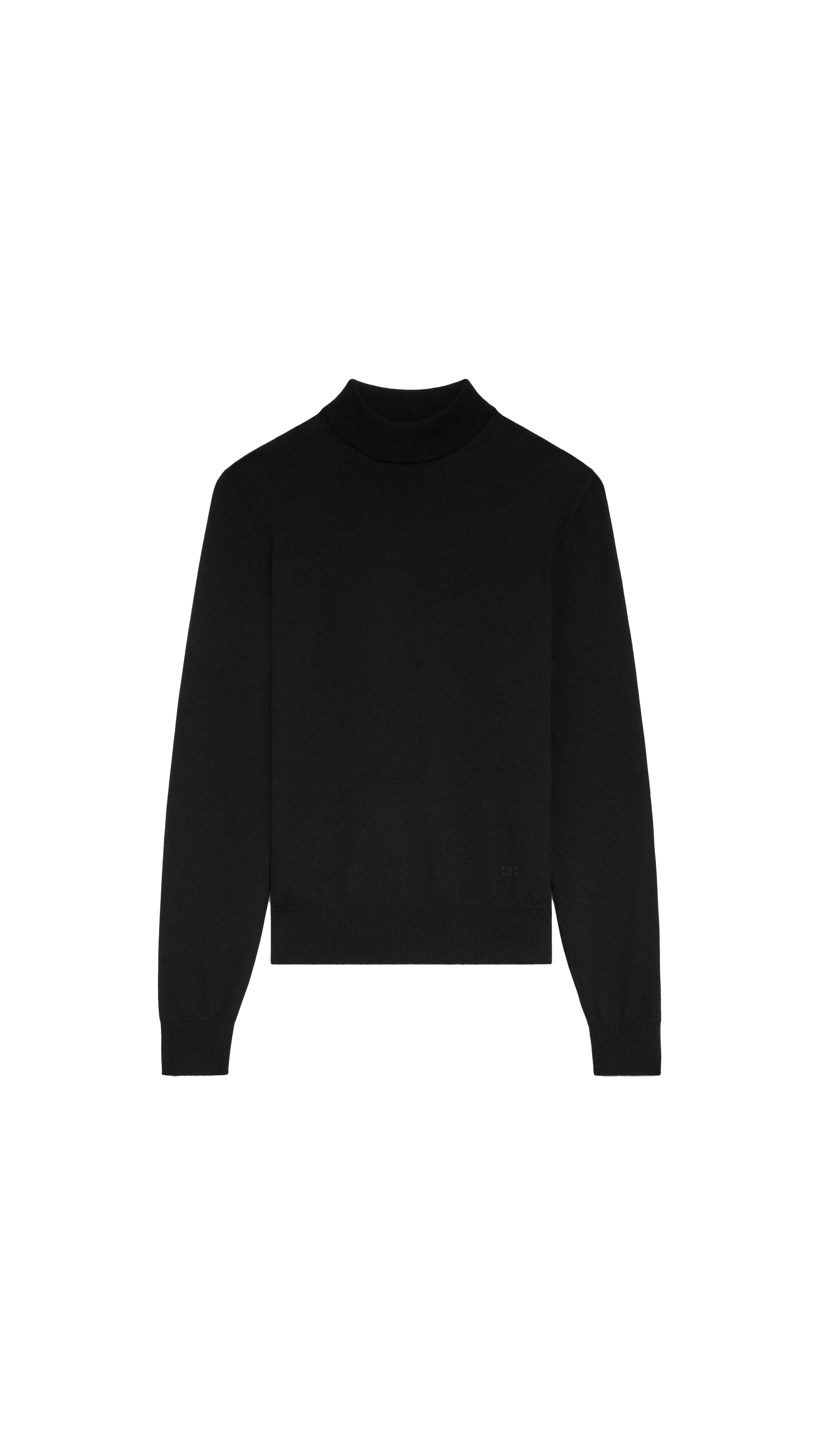 Celine Triomphe Jumper - Black