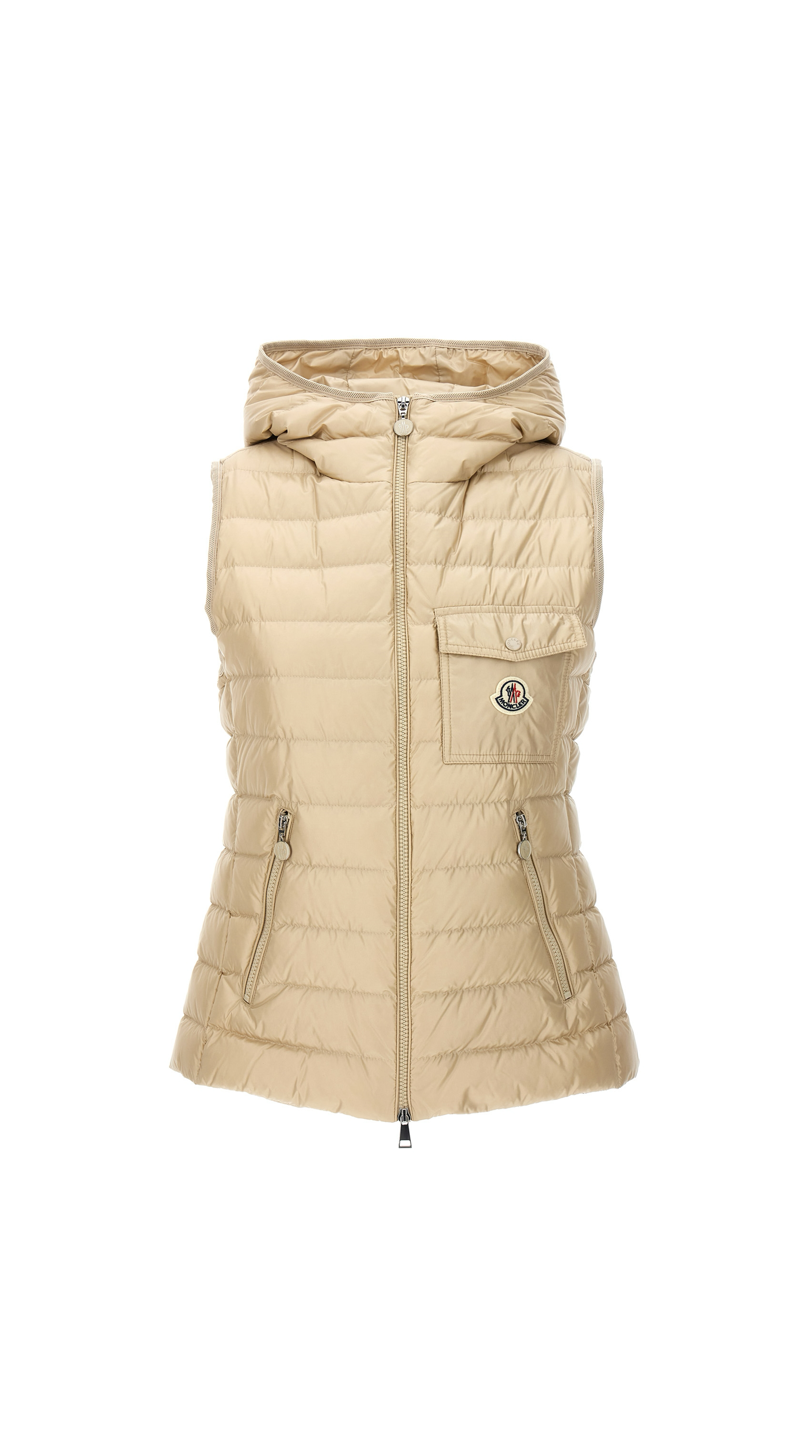 Down Vest - Beige